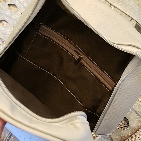 Brand New Light Grey Mini Backpack Purse - Picture 6 of 7